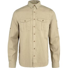 Fjällräven Ãvik Travel Shirt LS Herre S Grå Skjorter